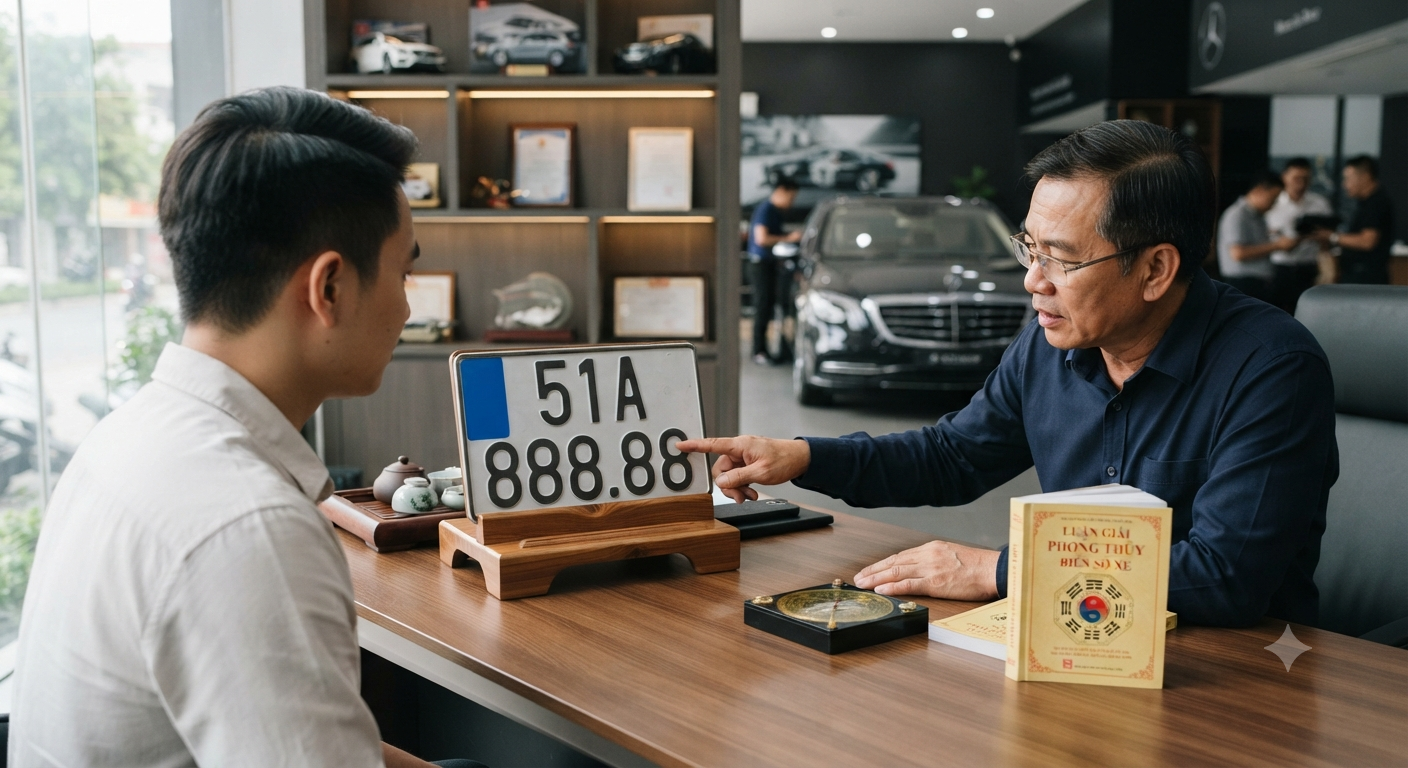 Đánh giá biển số đẹp theo yếu tố phong thủy