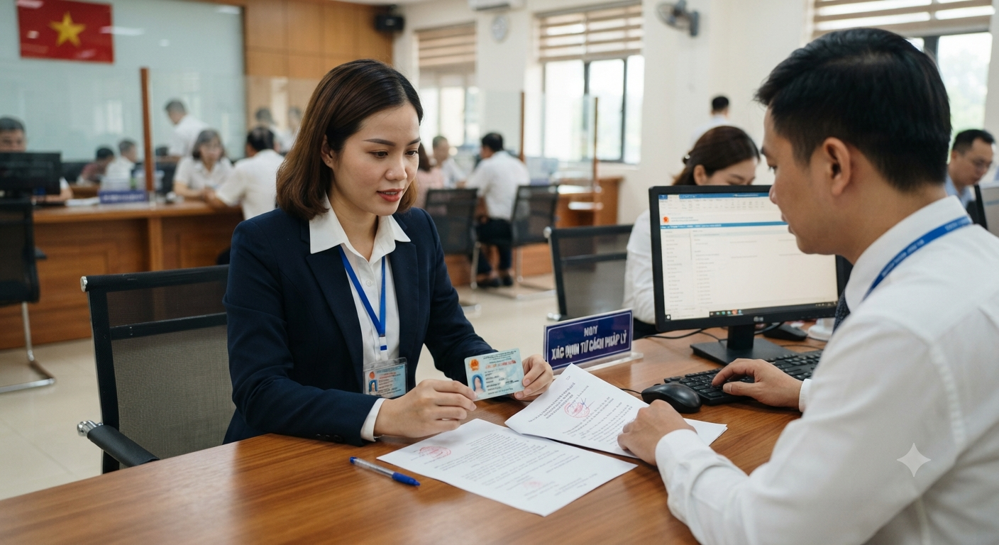 Xác định tư cách pháp lý của người tham gia